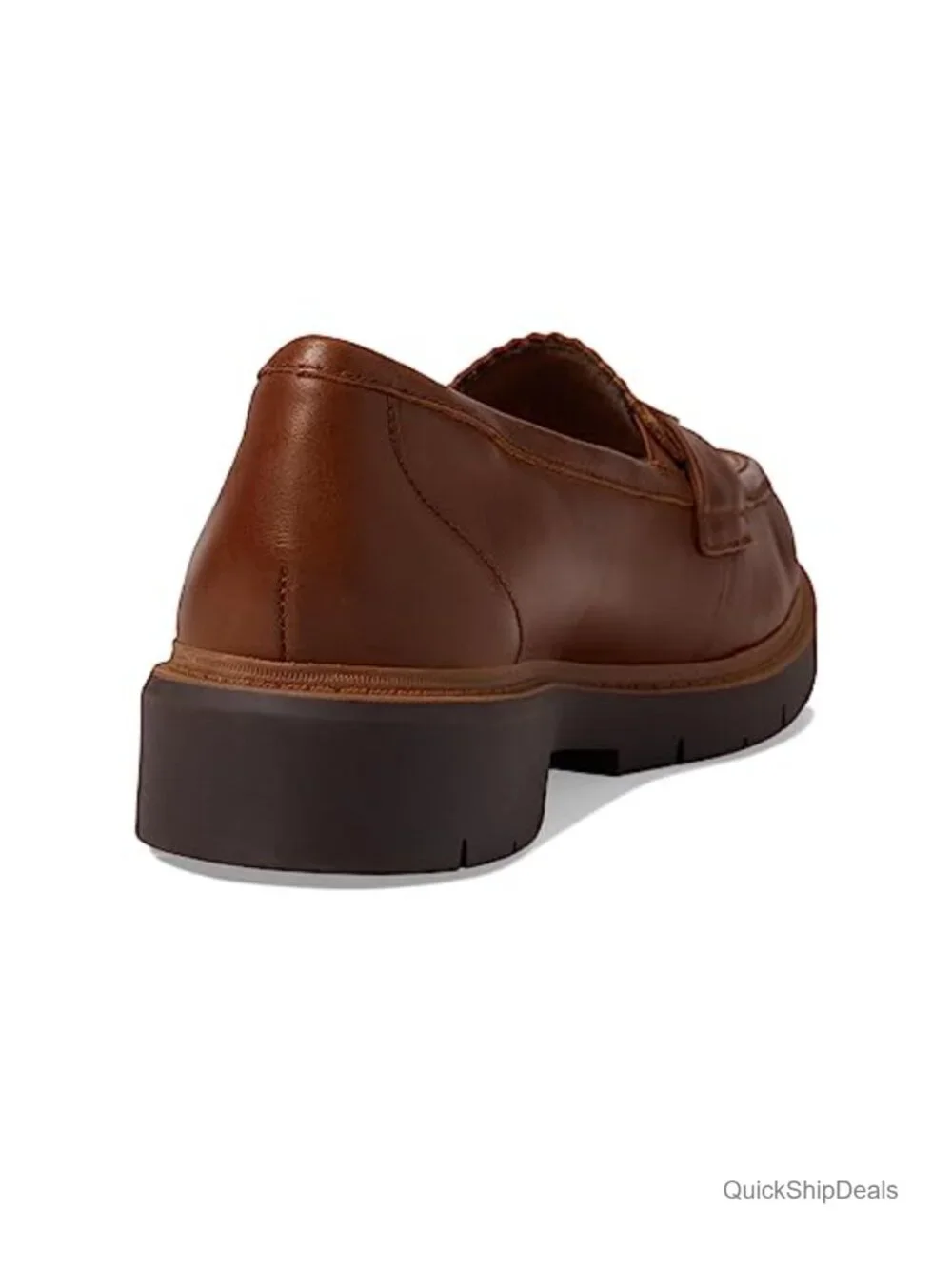 Women's Faux Leather Slip-On Loafer Flat 1.6